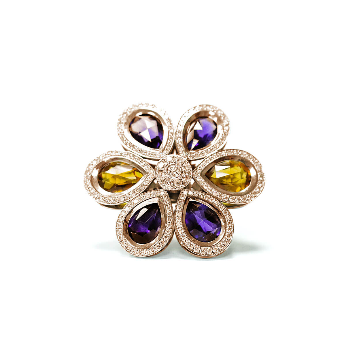 product-006 Sone Golden Earrings